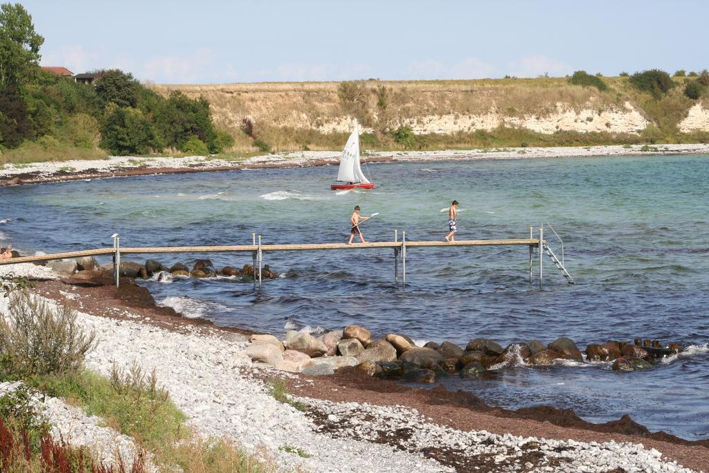 Stevns Klint Strandpension Rødvig Exterior foto
